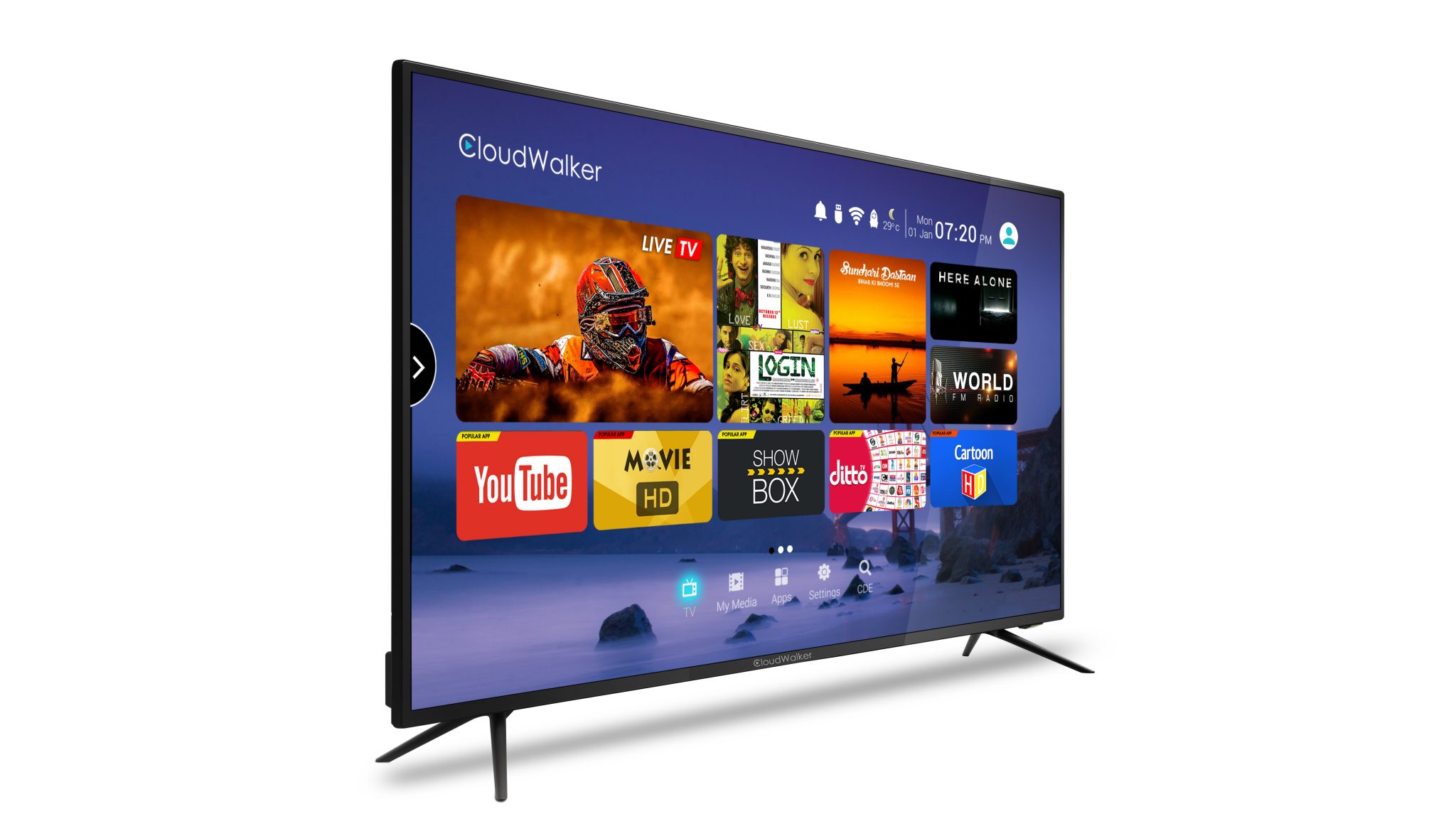 Full hd cloudwalker 4k led tv – good and impressive value for money